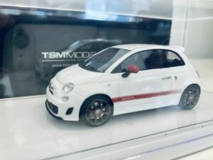 【送料無料】1/43 TSM models フィアット アバルト 595 2017 White