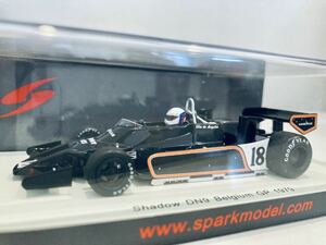 【送料無料】1/43 Spark シャドウ DN9 #18 E.デ.アンジェリス #18 Belgium GP 1979