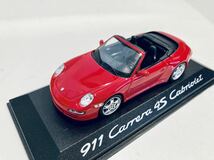 1/43 ポルシェ特注 Minichamps ポルシェ 911 Carrera 4S カブリオレ (997) Red_画像6