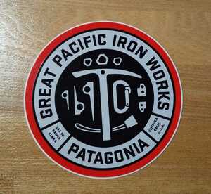 Patagonia Great Pacific Iron Works ステッカー 送料80円 