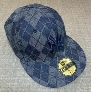 ★NEW ERA キャップ ヤンキース　ニューヨーク　野球帽 ニューエラ 7-1/8 56.8cm★