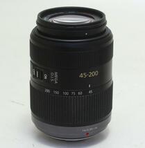 ★1円～！ Panasonic (パナソニック) LUMIX G VARIO 45-200mm F4.0-F5.6 MEGA O.I.S. H-FS045200 ★美品・品質保証付(pk20-15)_画像2