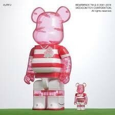 ★限定品 未開封★ラグビー 日本代表 2019 BE@RBRICK 100% & 400% SET　セブンイレブン限定品 ベアブリック メディコムトイ