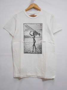 67 送60サ 1128%D16 Marbles マーブルズ メンズ 半袖Tシャツ フォトプリント 日本製 サイズS 中古品