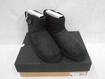 78 送80サ 1203%D06 UGG australia Beni アグ ベニ ムートンブーツ 1014860 ブラック 26cm 未使用_画像1