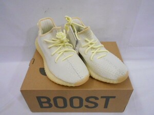 77 送80サ 1203%D09 adidas アディダス YEEZY BOOST 350 V2 F36980 BUTTER 25.5cm 未使用