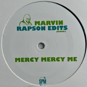 Marvin Rapson Edits Gaye MERCY MERCY ME GRAPEVINE THE REAL THING GILLES PETERSON MARC RAPSONの画像2