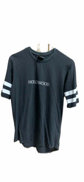 hollywood star official hwds tシャツ 半袖　黒