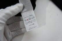美品 SAINT JAMES セントジェームス バスクシャツ ウエッソン ボードネック フランス製 長袖 Tシャツ カットソー 黒 M 本物 1110N_画像7