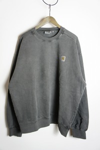 美品正規 21AW Carhartt WIP カーハート VISTA SWEATSHIRT スウェット シャツ トレーナー 灰 サイズL 本物 525N