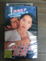 レア VHS ビデオ さまよえる脳髄 監督：萩庭貞明 出演：高島礼子/神田正輝 希少 VHS テープ_画像1