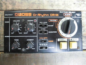 ジャンク 名器 BOSS DR-55 Dr.Rhythm （1） ドクターリズム ボス リズムマシン ビンテージ ドラムマシン ローランド TR TR-808