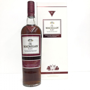 【希少価値】未開栓　The MACALLAN ザ・マッカラン ルビー シングルモルト ウイスキー 700ml 43% 箱付