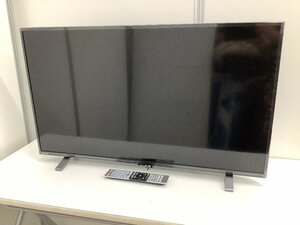 TOSHIBA 液晶テレビ 40インチ 40V34 2021年製 地デジ受信/ボタン/リモコン動作確認済 他未チェック ACBF 中古品