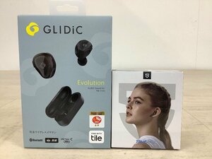 ワイヤレスイヤホン GLIDiC Evolution TW-7100 SOUNDPEATS TureAIR2 2点まとめ 未開封 ACBF 未使用品