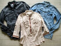 ●メンズ USED 長袖シャツ 福袋 まとめて まとめ売り 50点 セット 大量 洋服 古着 仕入れ ●79_画像3