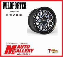 郡山店★軽自動車全般★新品ホイール単品☆ワイルドポーター ファンク WMC 14インチ 4.5J 4H100+45 ブラックポリッシュ/ブラッククリア_画像2