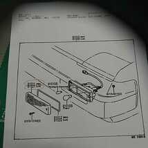③未使用品　トヨタMR2 AW11　純正フロントターンシグナルランブウインカーレンズ左右セット_画像6