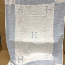 Y1156/【個人保管品】エルメス バスタオル ブランケット 90×120 HERMES アヴァロン_画像5