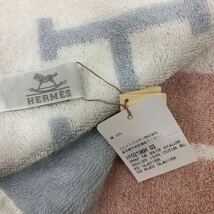 Y1156/【個人保管品】エルメス バスタオル ブランケット 90×120 HERMES アヴァロン_画像3