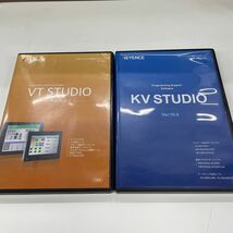 R1174/【中古品】KEYENCE タッチパネル ソフト KV STUDIO VT-H6J KV-H10J DVD _画像3