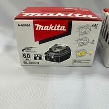 T1186/【個人保管品】マキタ makita バッテリー BL1860B 18V6.0A リチウムイオンバッテリー 雪マーク_画像2