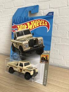 大量 処分 ホットウィール ベーシックカー ミニカー HW ランドローバー シリーズIII ピックアップ 薄茶 HOTWHEELS LANDROVER PICKUP