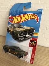 大量 処分 ホットウィール ベーシックカー ミニカー HW '68 マーキュリー クーガー 緑 フレイムス Hot Wheels MERCURY COUGAR_画像1