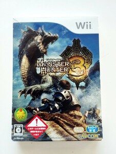 Wiiソフト モンスターハンター3（トライ）取扱説明書あり