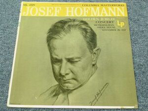 米COLUMBIA(6つ目)　JOSEF HOFMANN ヨゼフ・ホフマン 　GOLDEN JUBILEE CONCERT 