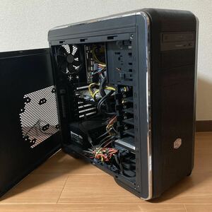 ゲーミングPC 自作PC■ Pioneer GD950-2GESXS COOLER MASTER GIGABYTE GA-H99-D3H 10GB/S M.2 USB3.0 HDMI/DV1 ※現状お渡し