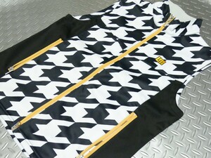 KLL16★秋冬★サンプル品★LOUDMOUTH★ラウドマウスゴルフ★ボンディングベスト★L/Oakmont Houndstooth