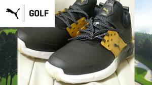 TPM47★新品★PUMA GOLF★プーマゴルフ★イグナイト アーティキュレート ゴールド★25.0/BK