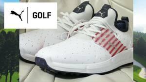 TPM33★新品★PUMA GOLF★プーマゴルフ★イグナイトアーティキュレートLOVE GOLF H8★25.0/WT