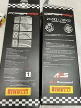 新品 PIRELLI Corsa Pro 700x23c 203g クリンチャー タイヤ 黒 ２本セット 檢 Schwalbe CONTINENTAL GOODYEAR KENDA iRC MAXXIS_画像7