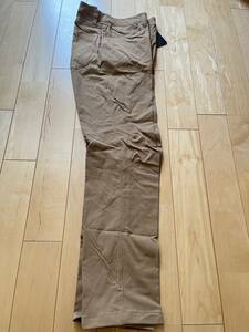 【未使用】ARC'TERYX Russet Pant、32インチ、キャメル/茶色/OWAMI、アークテリクス / パンツ