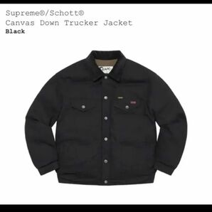 Schott Canvas Down Trucker Jacket S