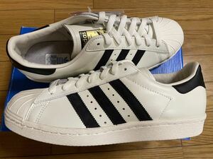 送料無料 新品 27cm adidas SUPERSTAR 80's VINTAGE DELUXE 2014年製 アディダス スーパースター80s dx ヴィンテージデラックス B25963 