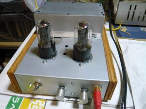 イチカワTK-PWB真空管アンプ用電源基板使用6V6シングルアンプ動作品