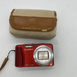 R510F18 Panasonic パナソニック　LUMIX ルミックス　DMC-TZ30 コンパクトデジタルカメラ　デジカメ　レッド　ケース付き