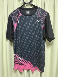  unused Yonex YONEX men's XO 16509 black wear badminton dry T-shirt 