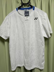  unused Yonex 10409 YONEX men's game shirt Fit style XO white wear badminton 