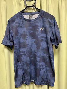  Yonex YONEX men's game shirt Fit style XO 10467 navy blue wear badminton 