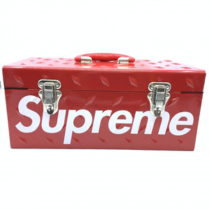 【中古】Supreme Supreme 18AW Diamond Plate Tool Box　シュプリーム　ダイアモンドプレートツールボックス　レッド　[240019430806]