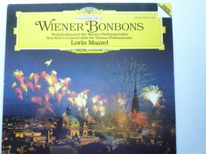 RT08 独DGG盤LP WIENER BONBONS ニューイヤー・コンサート1983 マゼール/ウィーンPO DIGITAL