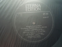 RU63 東独ETERNA盤LP モーツァルト/セレナードK.525、239、101、ノットルノK.286 スイトナー/SKD_画像3