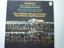 RW47 蘭PHILIPS盤LP ベートーヴェン/オーボエ、イングリッシュホルンを含む室内楽曲 OP.87他 ホリガー他_画像1