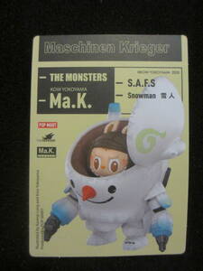 内袋未開封 POP MART LABUBU TYCOCO THE MONSTERS 横山 宏 Ma.K. S.A.F.S Snowman フィギュア Kow Yokoyama マシーネンクリーガー