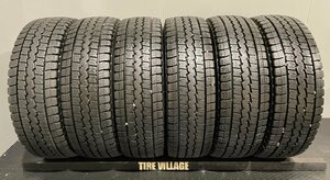 DUNLOP WINTER MAXX LT03 225/75R16 118/116L LT 16インチ ライトトラック用 スタッドレス ６本 バリ溝 キャンター等　(JR505)