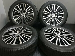 【GOODYEAR ICENAVI8 225/55R18】スタッドレス【日産 E52エルグランド 後期 純正ホイール 18インチ 7.5J5HPCD114.3+55】21年製　(VTL855)